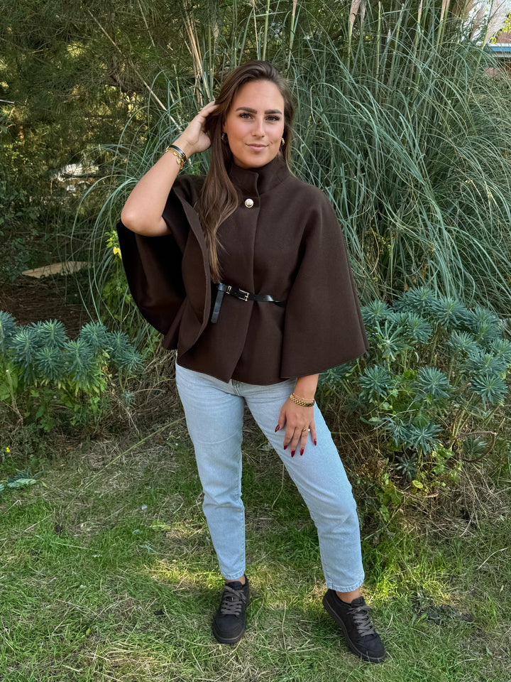 Pre -order Poncho choco