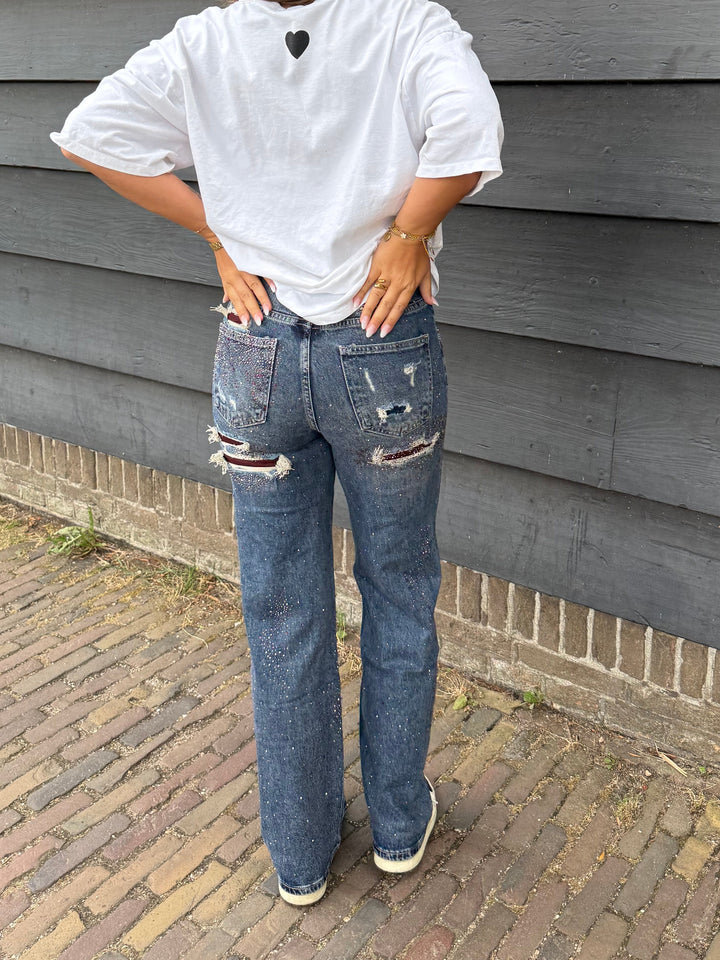 Jeans red Diamond