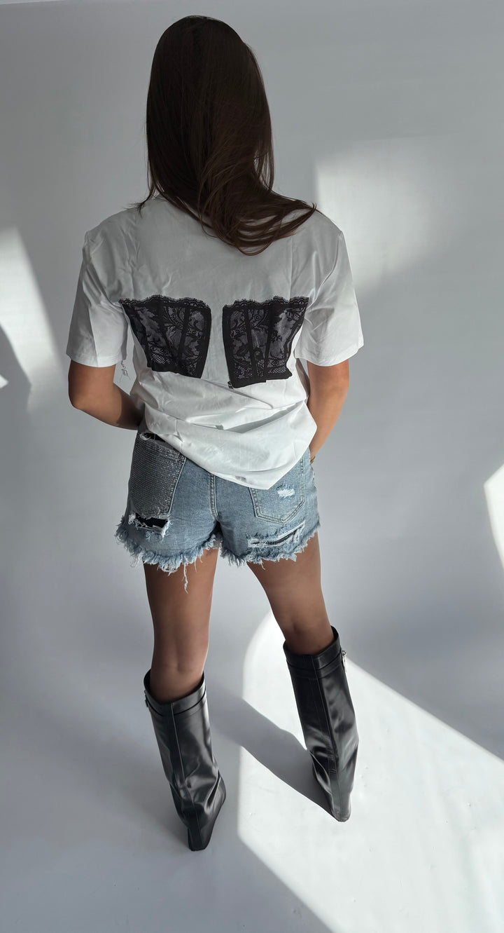 T-shirt corset