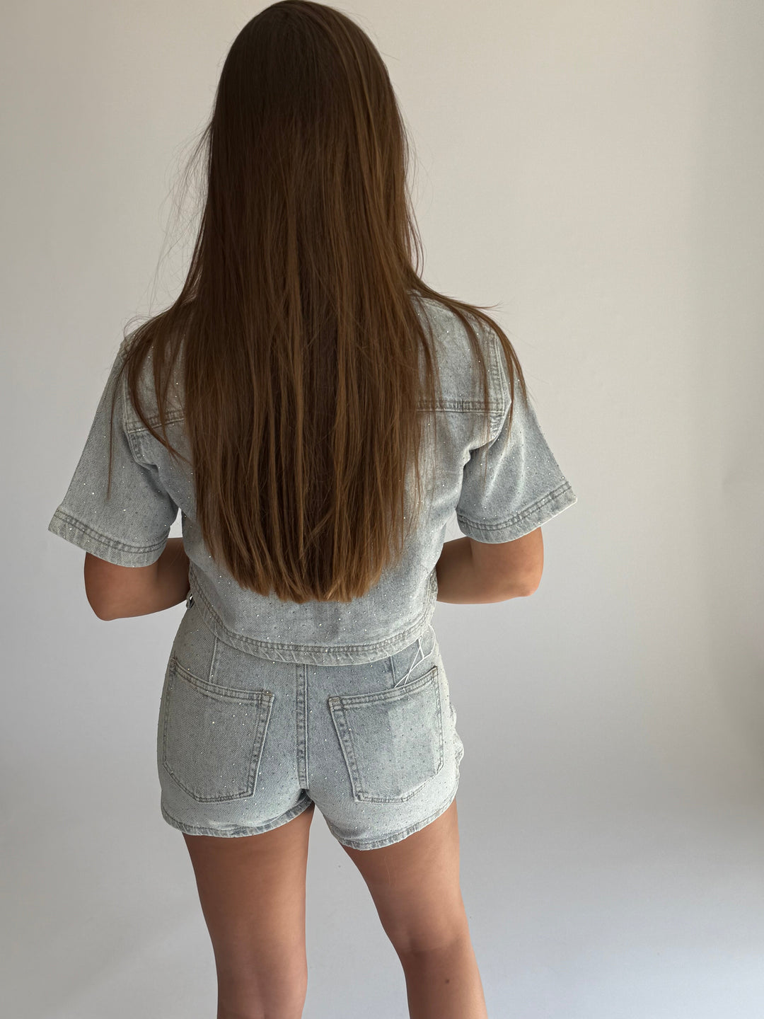 Top denim shine