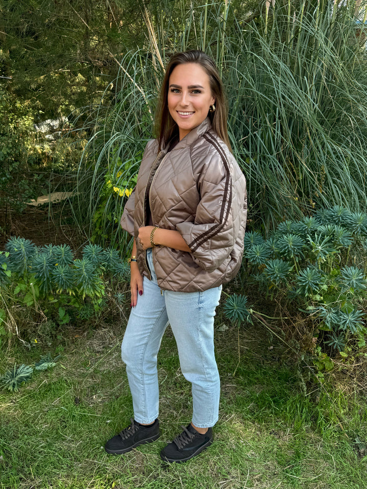 Pre - order Bomber Stripe bronze