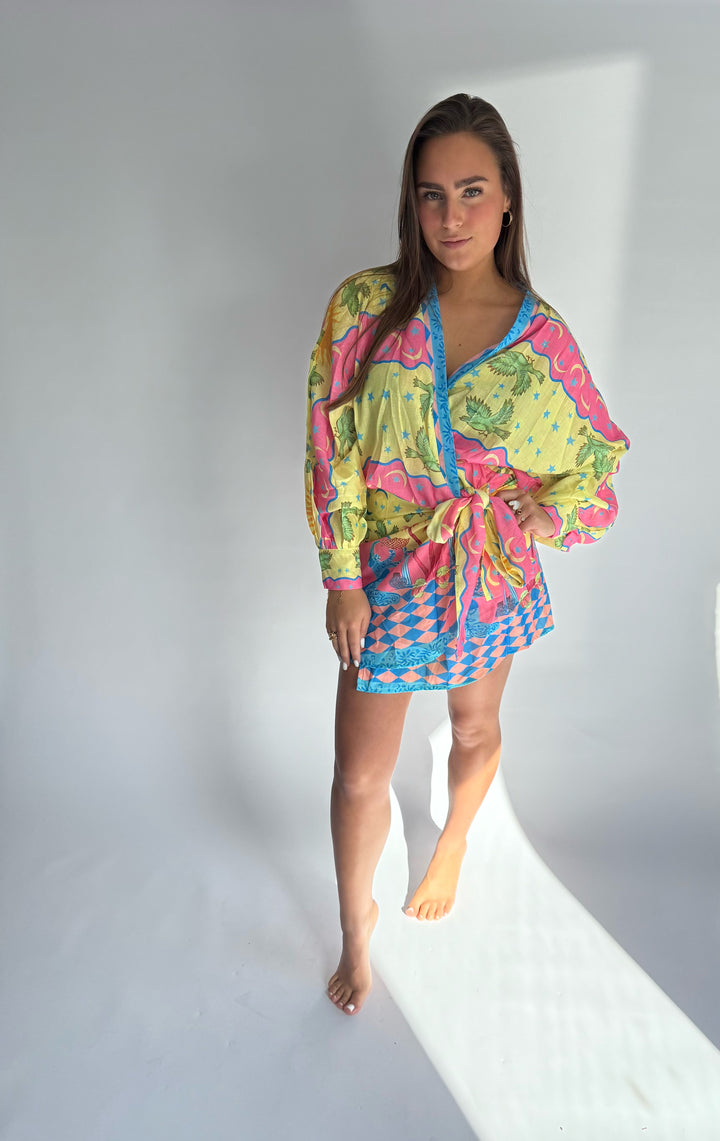 Dress Tropical yellow