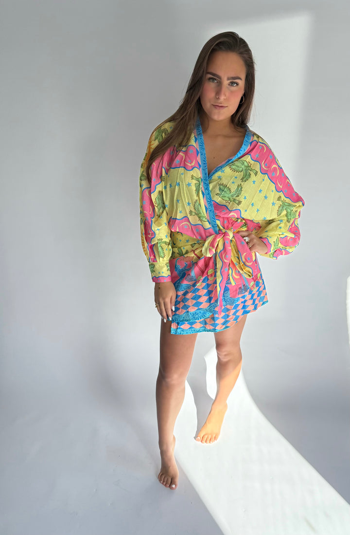Dress Tropical yellow