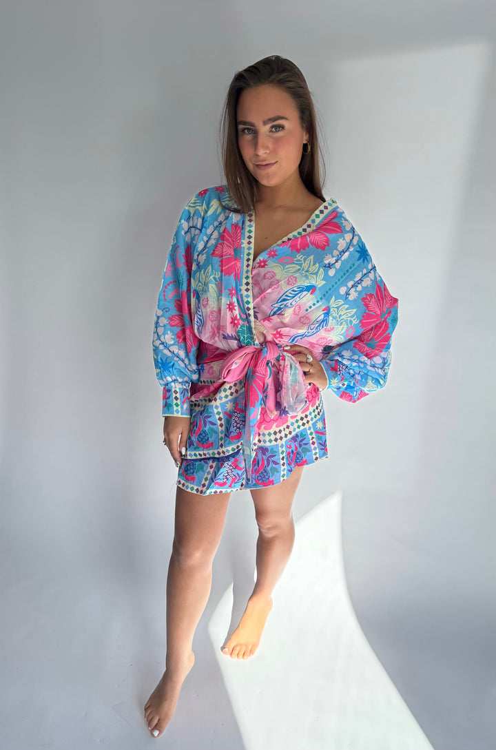 Kleid Tropical Pink
