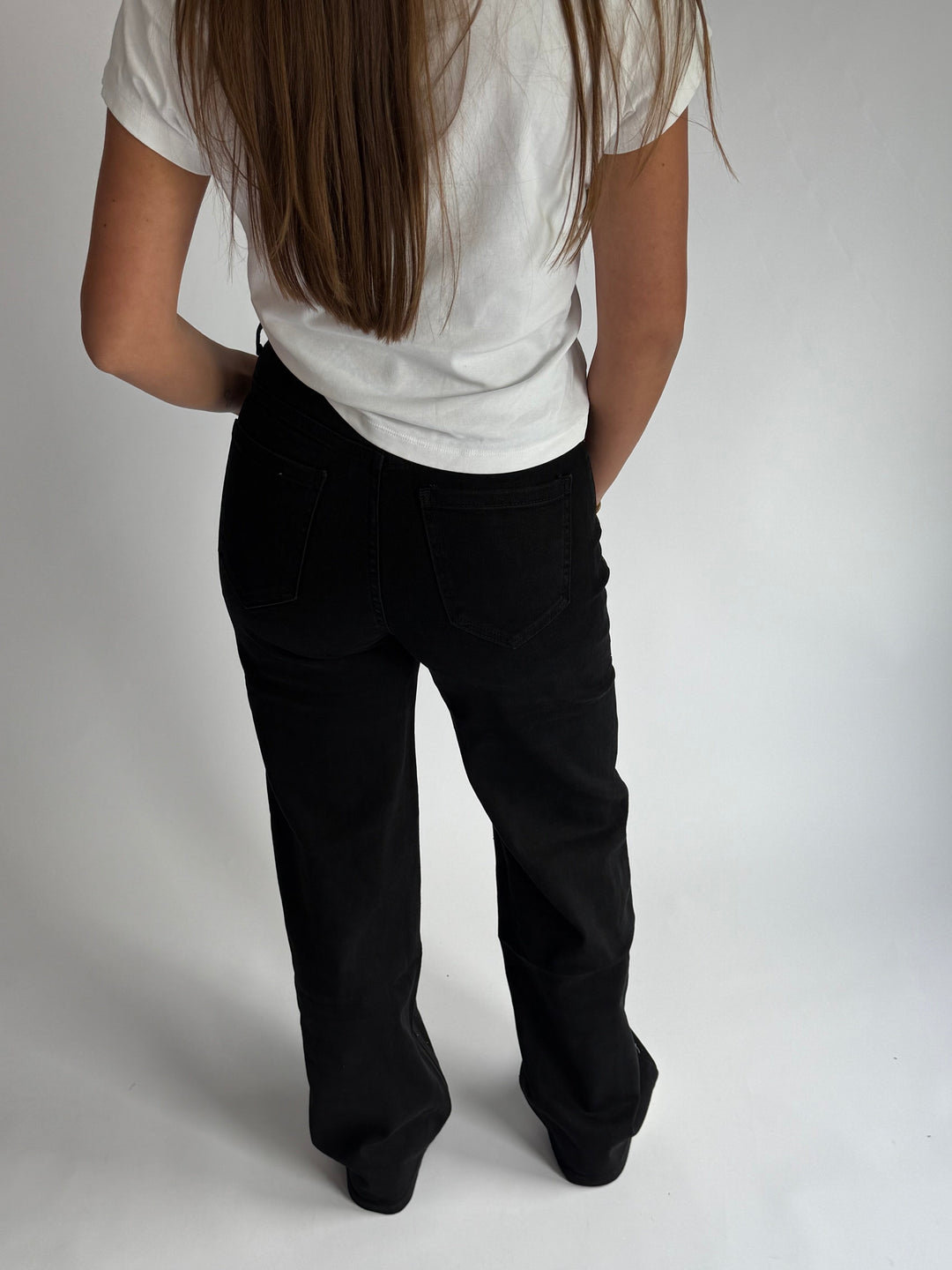 Jeans Shine zwart