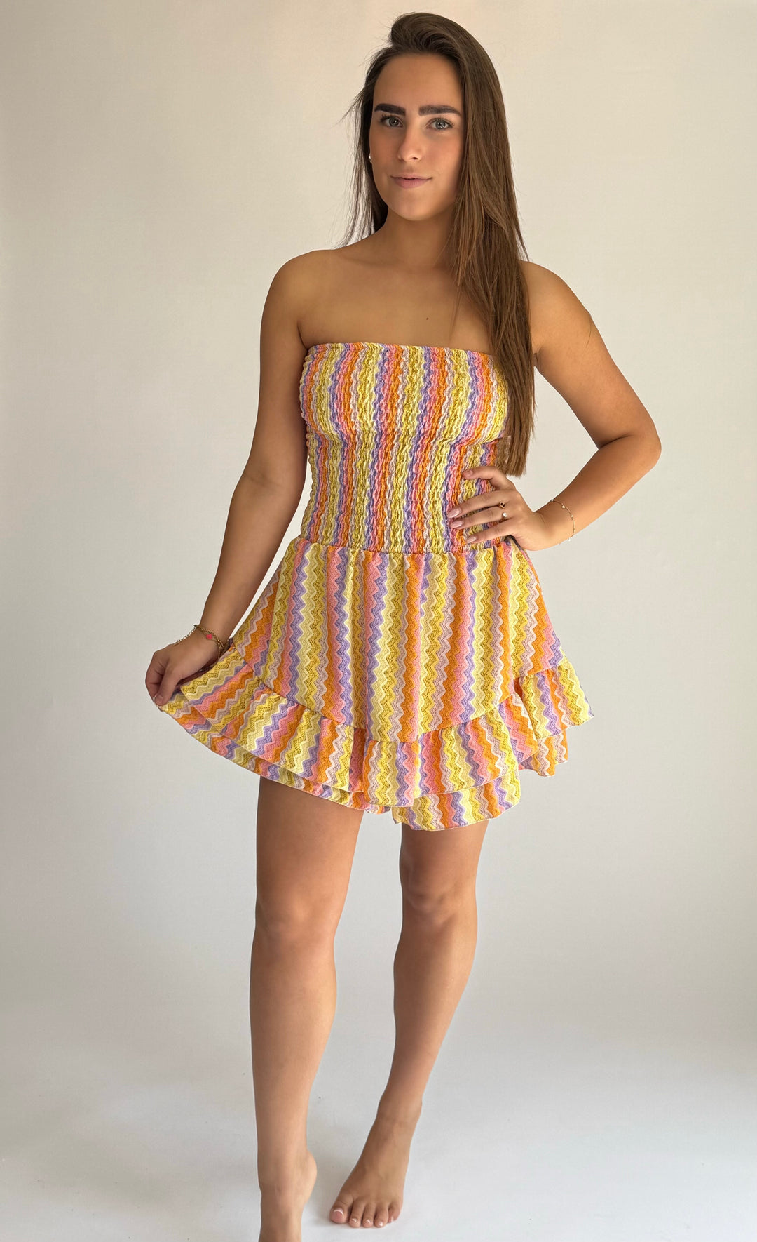 Playsuit colour geel