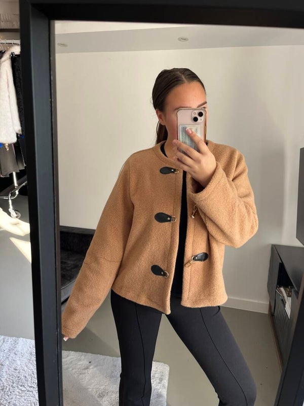 Autumn jacket camel