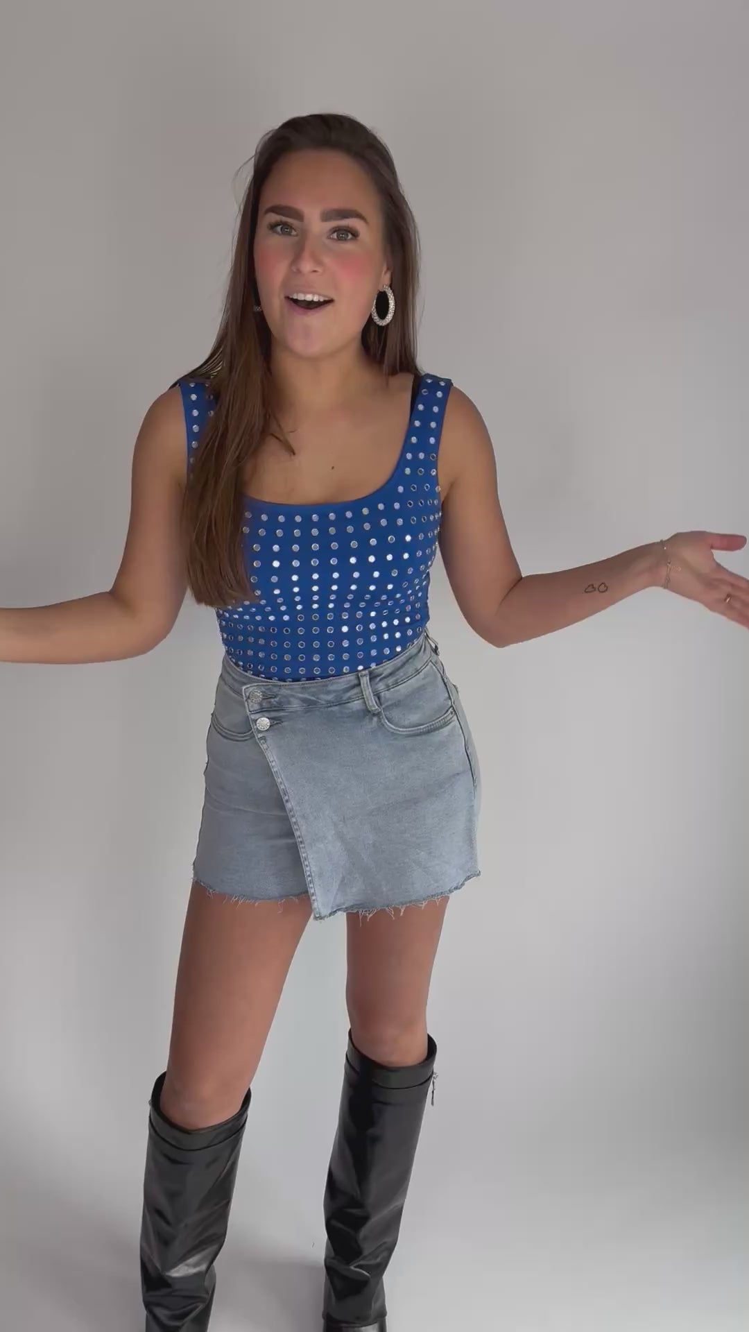 Skort stretchy basic